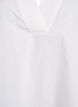 Blouse with V-neck and broderie anglaise details, White, Packshot image number 2