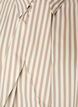 Striped shirt with detachable neck tie, Beige, Packshot image number 2