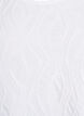 Blouse with texture and 3/4 sleeves, White, Packshot image number 2