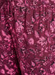 Cotton pyjamas pants with print, Dark Bordeaux, Packshot image number 2
