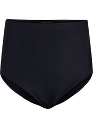Bikini bottom with extra high waist, Black, Packshot