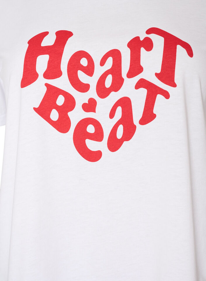 T-shirt with motif, White, Packshot image number 2