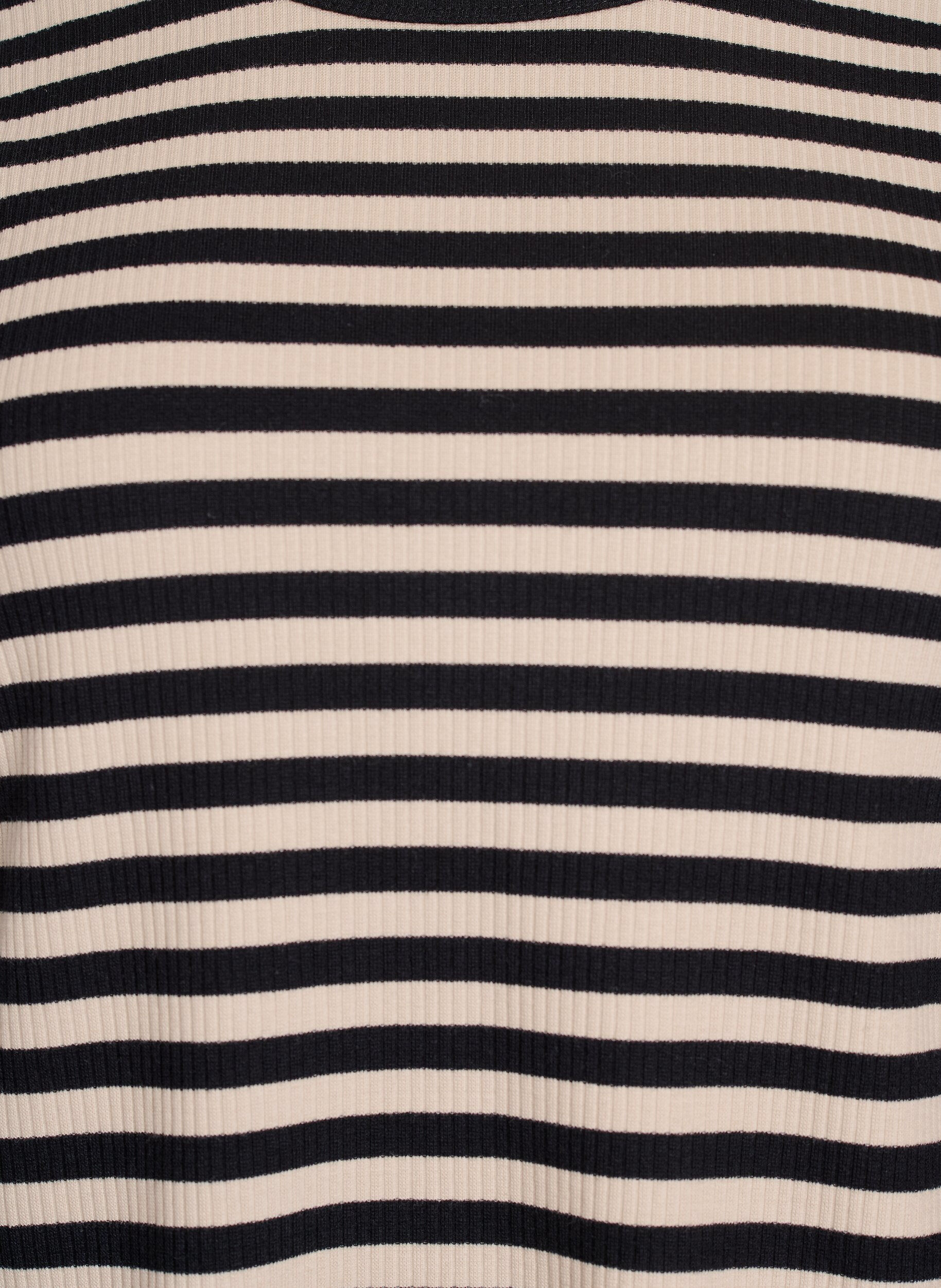 Zizzifashion Striped blouse with long sleeves, Black, Packshot image number 2