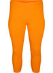 Basic 3/4-length viscose leggings, Orange, Packshot image number 0