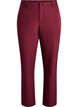 Trousers with pockets and straight legs, Red, Packshot image number 0