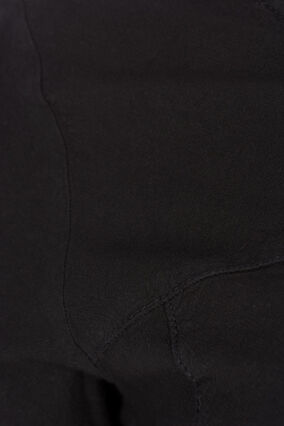 Short sleeve cotton dress, Black, Packshot image number 2
