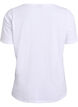 T-shirt with motif, White, Packshot image number 1