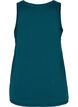 Plain-coloured sports top with round neck, Green, Packshot image number 1