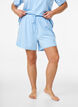 Loose shorts in a modal blend with a lace trim, Dutch Canal, Model image number 2