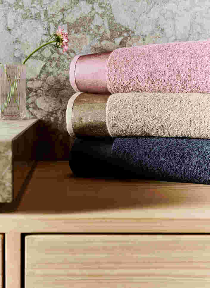 Cotton terry towel, Deauville Mauve, Packshot image number 4