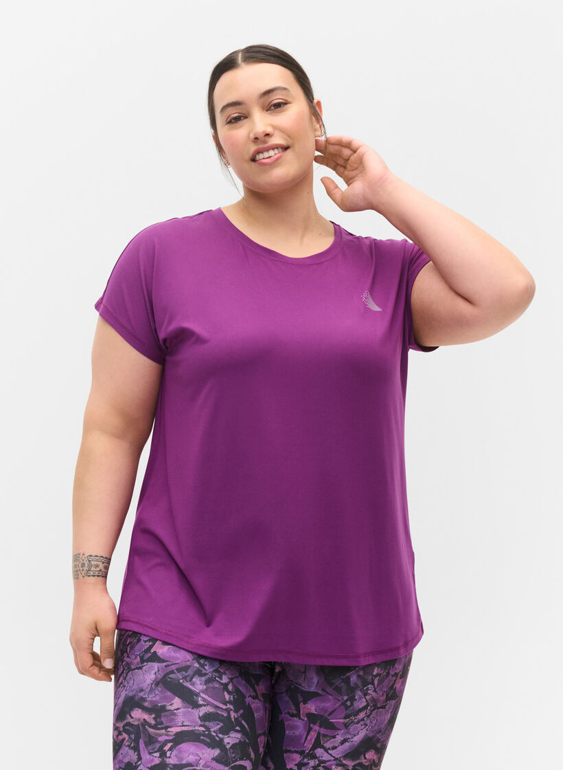T-shirt, Grape Juice, Model image number 0