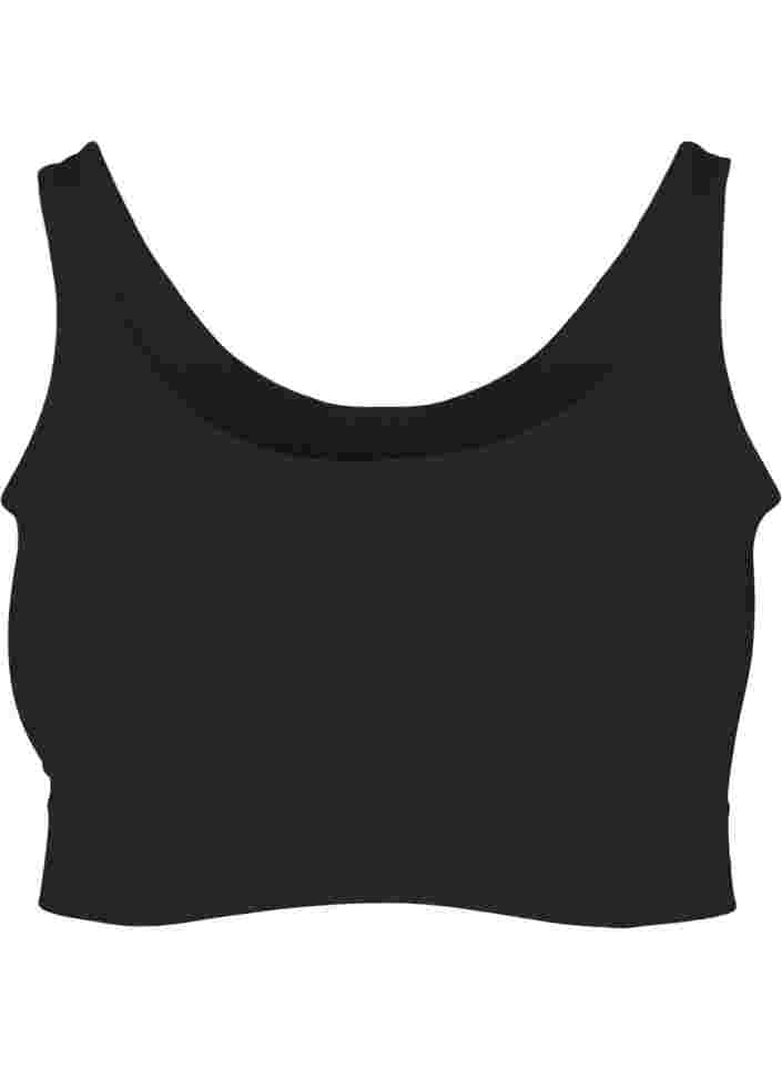 Soft non-padded bra, Black, Packshot image number 0
