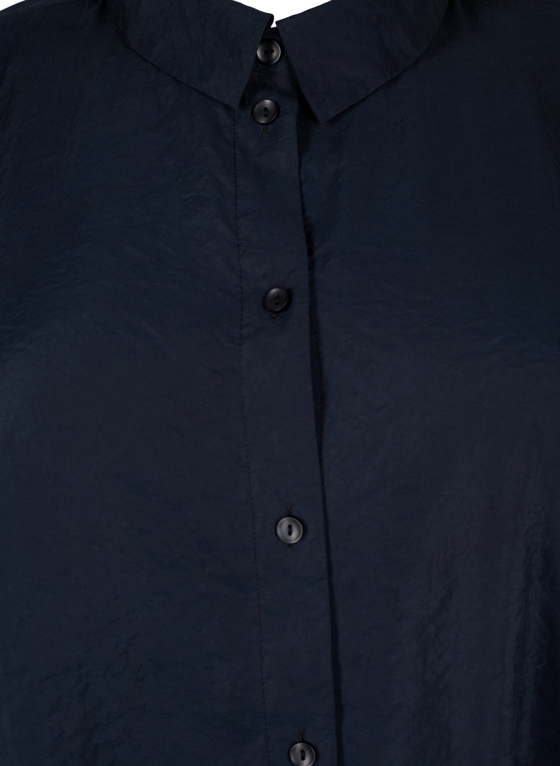 Zizzifashion Long-sleeved shirt in TENCEL&trade; Modal, Black, Packshot image number 2