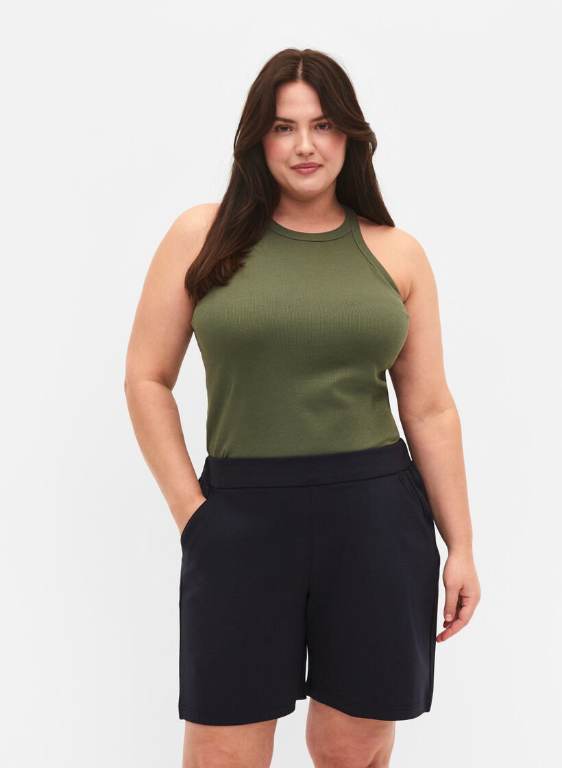 Maddison shorts with regular fit, Night Sky, Model image number 0