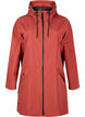 Rain jacket with pockets and hood, Red, Packshot image number 0