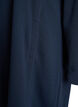 Short sweatshirt dress with high collar and pockets, Blue, Packshot image number 3