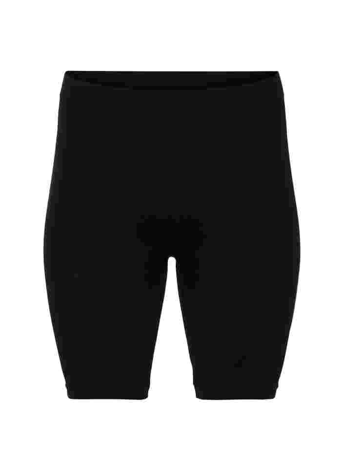 Seamless cycling shorts, Black, Packshot image number 0