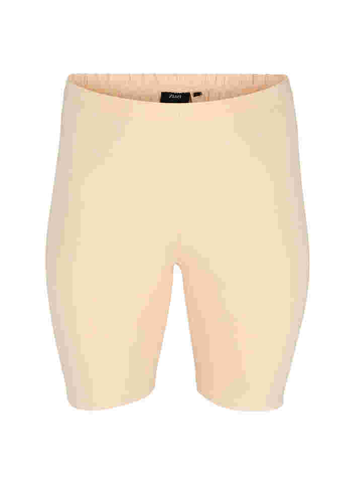 Plain-coloured basic bike shorts, Frappé, Packshot image number 0