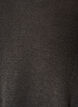 Jersey blouse with a ribbed texture and an A-line fit, Black, Packshot image number 2