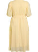 V-neck midi dress with tie fastening, Yellow, Packshot image number 1