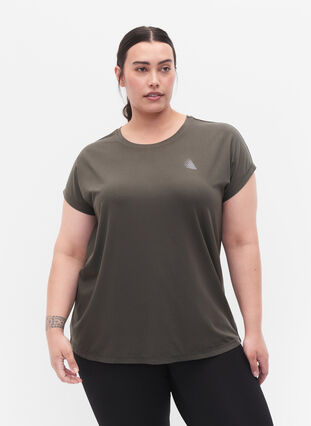 Short-sleeved workout t-shirt, Chimera, Model image number 0