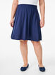 Loose viscose skirt, Blue, Model image number 3
