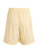 Striped high-waisted shorts with a loose fit, Yellow, Packshot image number 1