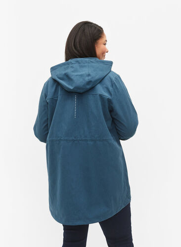 Softshell jacket with detachable hood, Stargazer Mel., Model image number 1