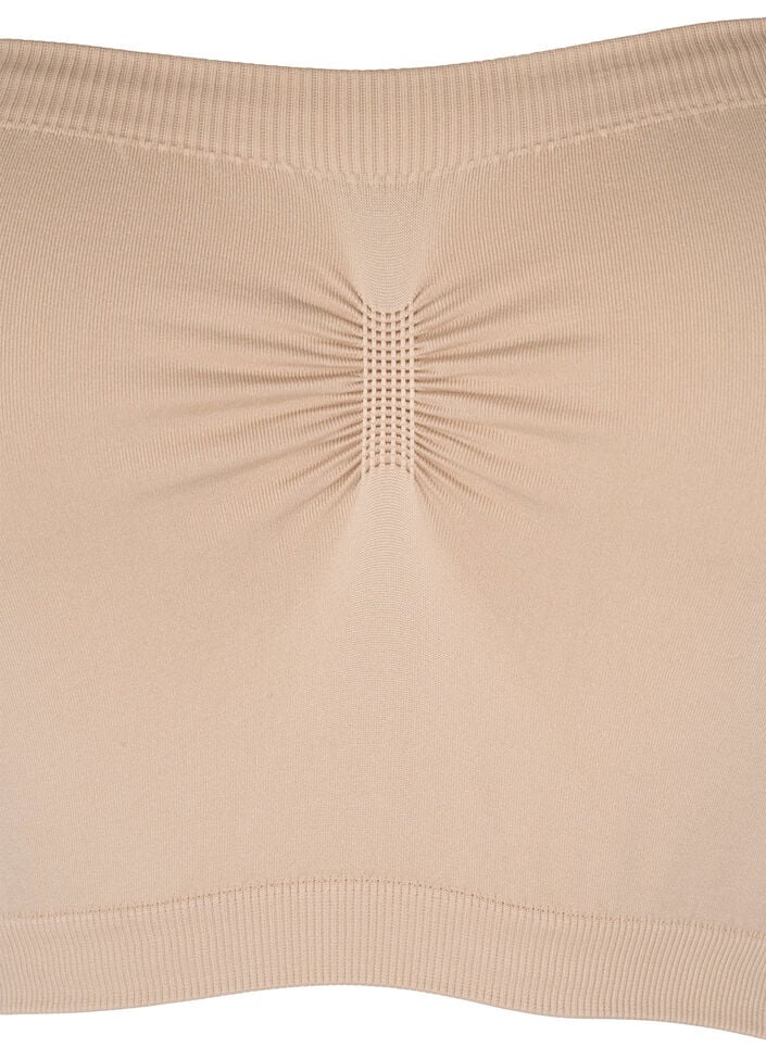 Tube bra, Beige, Packshot