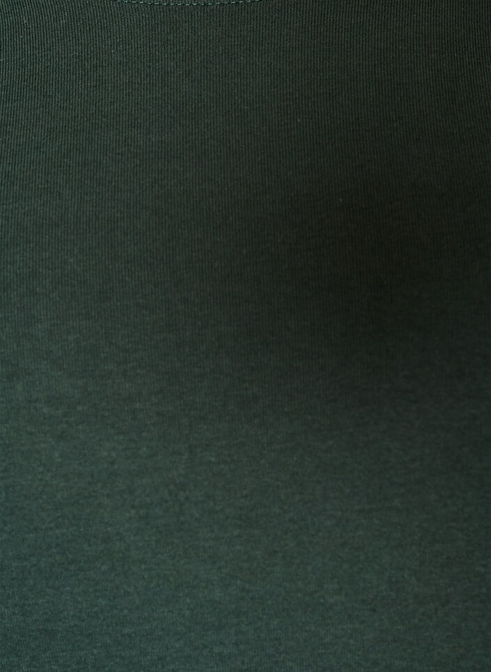 Long-sleeved basic T-shirt with round neck, Green, Packshot image number 2