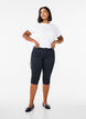 Slim fit capri jeans with pockets, Black, Model image number 0