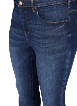Super slim Amy jeans with high waist, Dark blue, Packshot image number 2