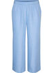 Loose trousers with elasticated waistband and pockets, Light Blue, Packshot image number 0