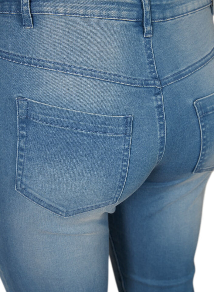 Slim fit Emily capri jeans, Light Blue, Packshot image number 3