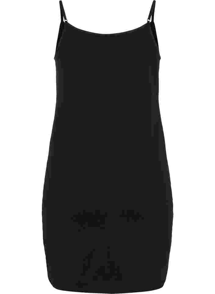 Long basic top, Black, Packshot image number 1