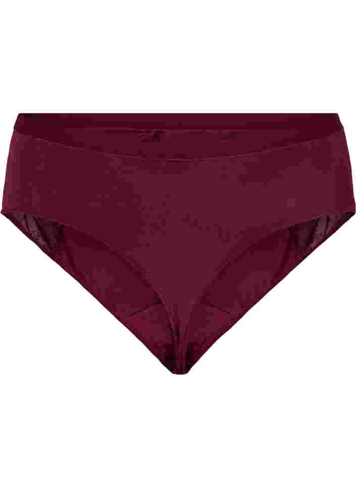 Thong with regular waist, Bordeaux Ass, Packshot image number 1