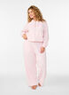 Soft velour hoodie with zipper, Rose, Model image number 1