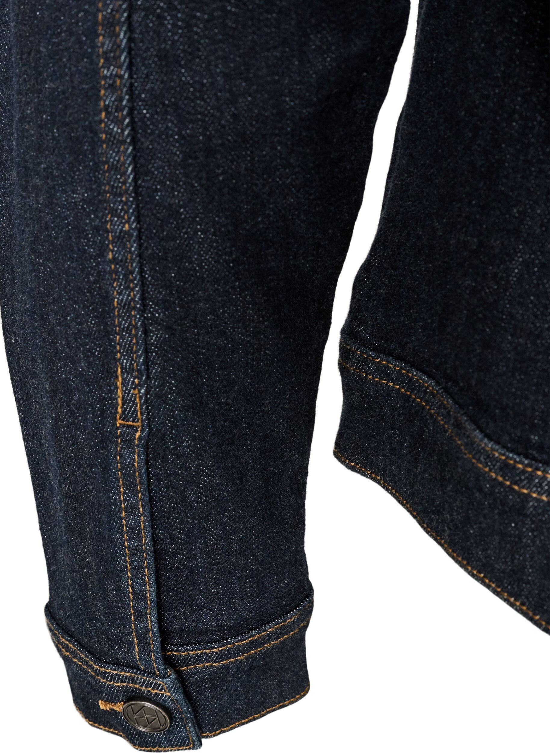 ZizzifashionClassic denim jacket with contrast stitching, Blue, Packshot image number 3