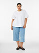 Boxy cotton T-shirt, White, Model image number 1