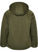 Padded parka with a detachable hood, Green, Packshot image number 1