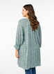 Tunic with floral print and 3/4 sleeves, Green, Model image number 2