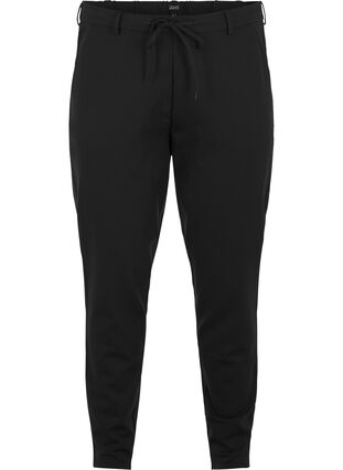 Cropped Maddison trousers, Black, Packshot image number 0
