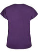 Solid-coloured training T-shirt, Purple, Packshot image number 1