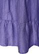 Textured A-line dress, Purple, Packshot image number 3
