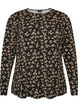 Long-sleeved blouse, Black, Packshot image number 0