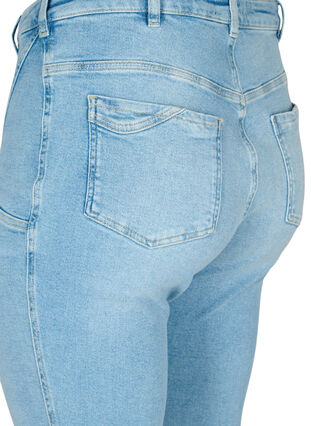 High waisted Amy jeans with super slim fit, Light blue, Packshot image number 3
