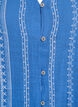 Tunic with embroidered pattern, Blue, Packshot image number 2
