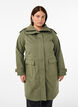 Water-resistant parka jacket, Green, Model image number 0