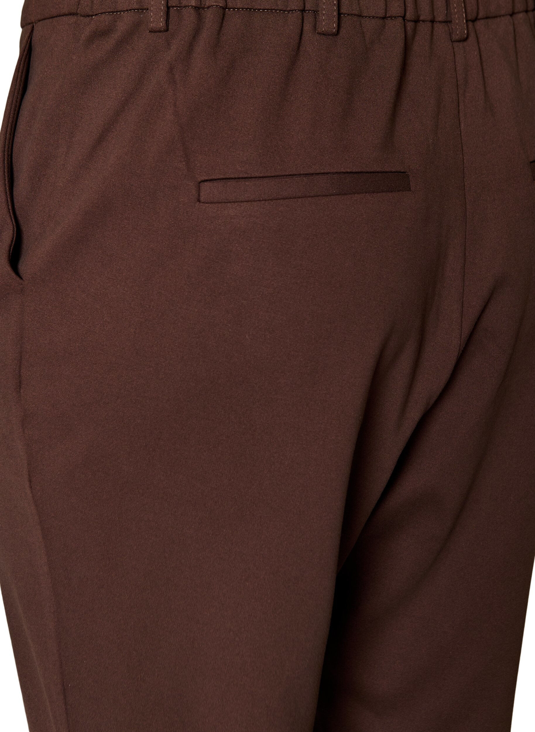 ZizzifashionCropped Maddison trousers, Brown, Packshot image number 3