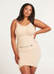 Shapewear dress with thin straps, Beige, Model image number 0